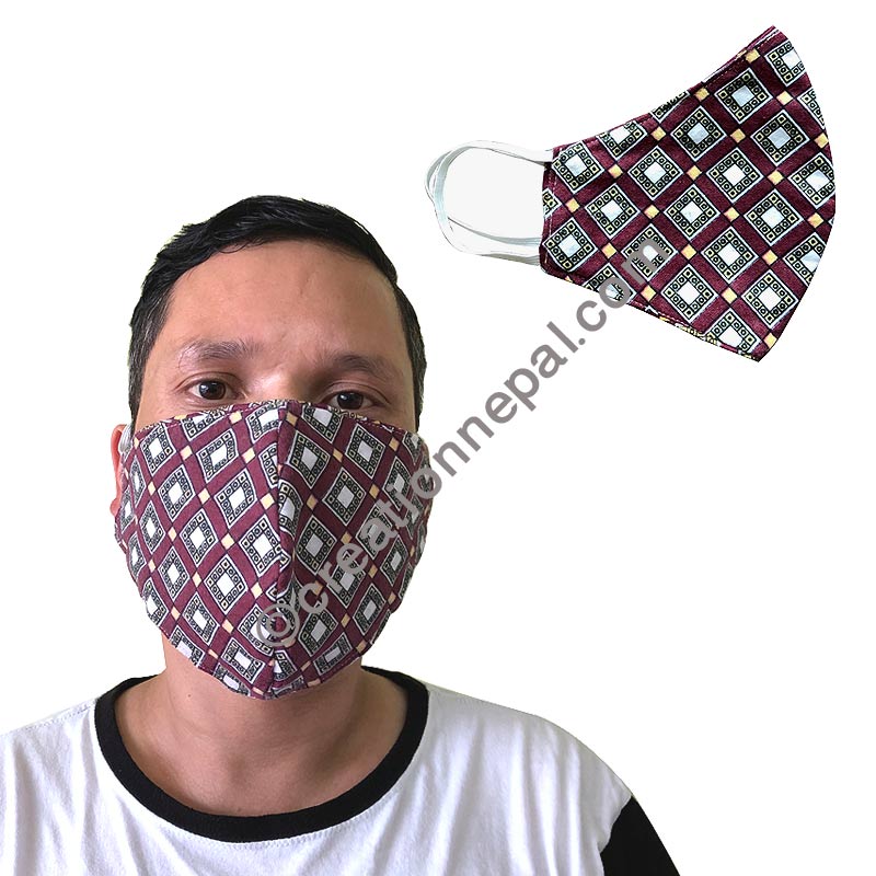 thin cotton mask