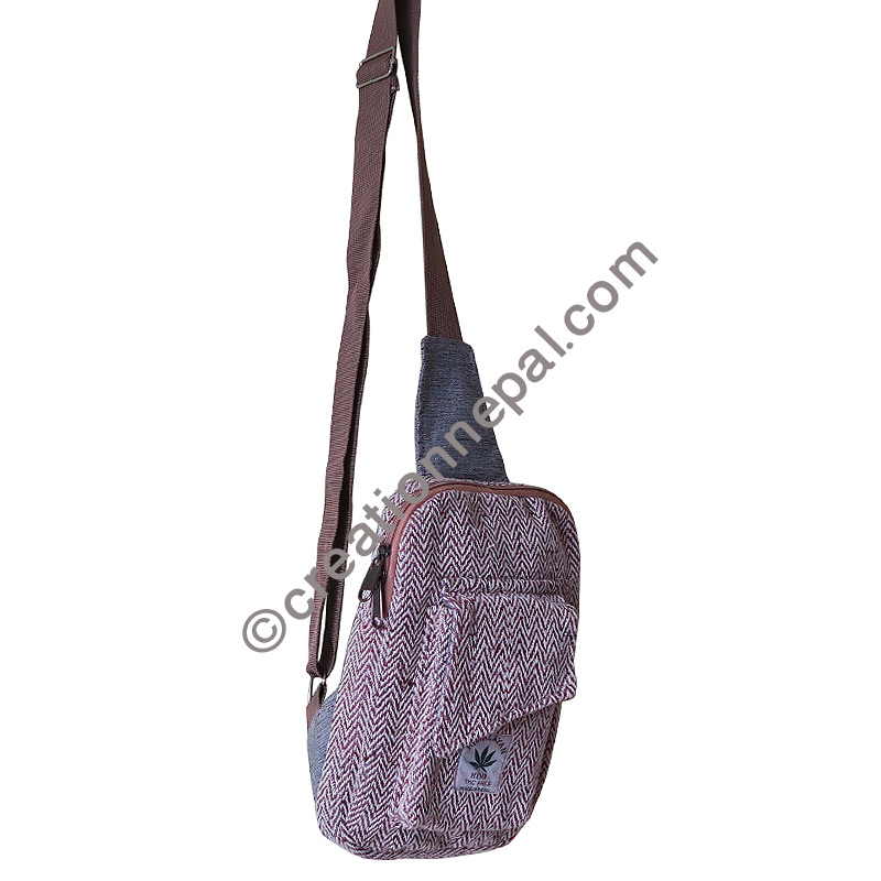 hemp side bag