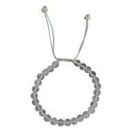 Crystal stone 8 mm beads bracelet