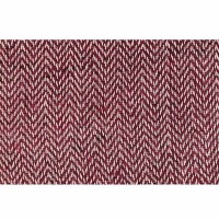 Hemp-cotton Red herringbone 29 inch fabric