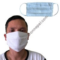 Hemp cotton 3 layer face mask