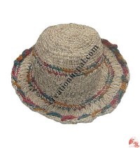 Cotton-hemp wire hat