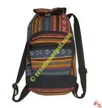 Gheri cotton ruksack bag