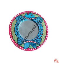 Mithila arts XS round mirror