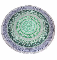 Cotton mandala printed Round Table cover1