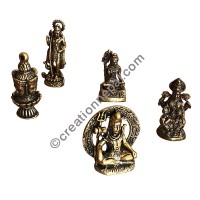 Hindu Gods tiny statues
