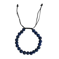 Lapis lazuli stone 8mm beads bracelet