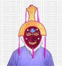 Dancing monk mask 1