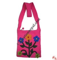 5-flower felt bag