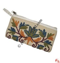 Embroidered Kashmiri purse