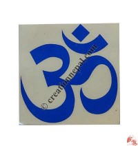 Big OM mantra sticker (packet of 10)