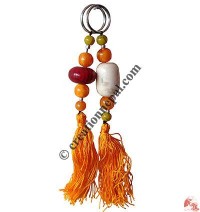 Amber beads key-ring3