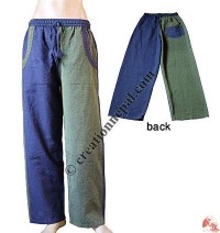 2-color single shyama trouser