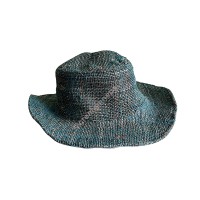 Borla hemp ocean blue safari hat 