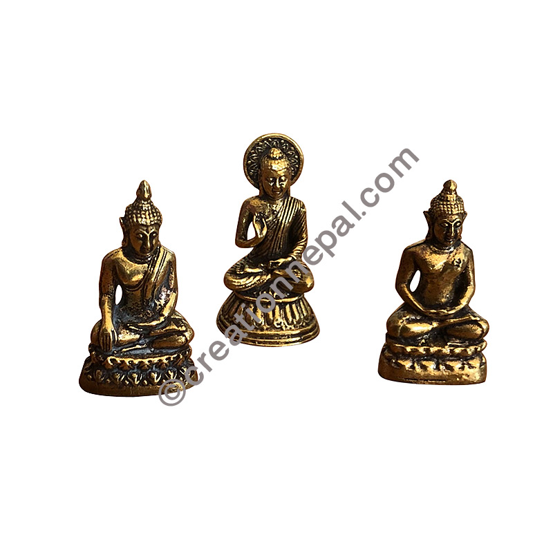 Creation Nepal Assorted Buddha tiny statue Handicrafts Clothing, Dharma ...